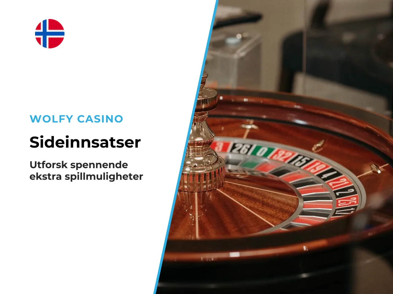 Side bets sideinnsatser i roulette. Enkelte
