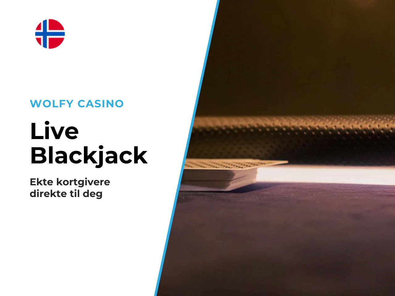 Blackjack live dealer og live casino