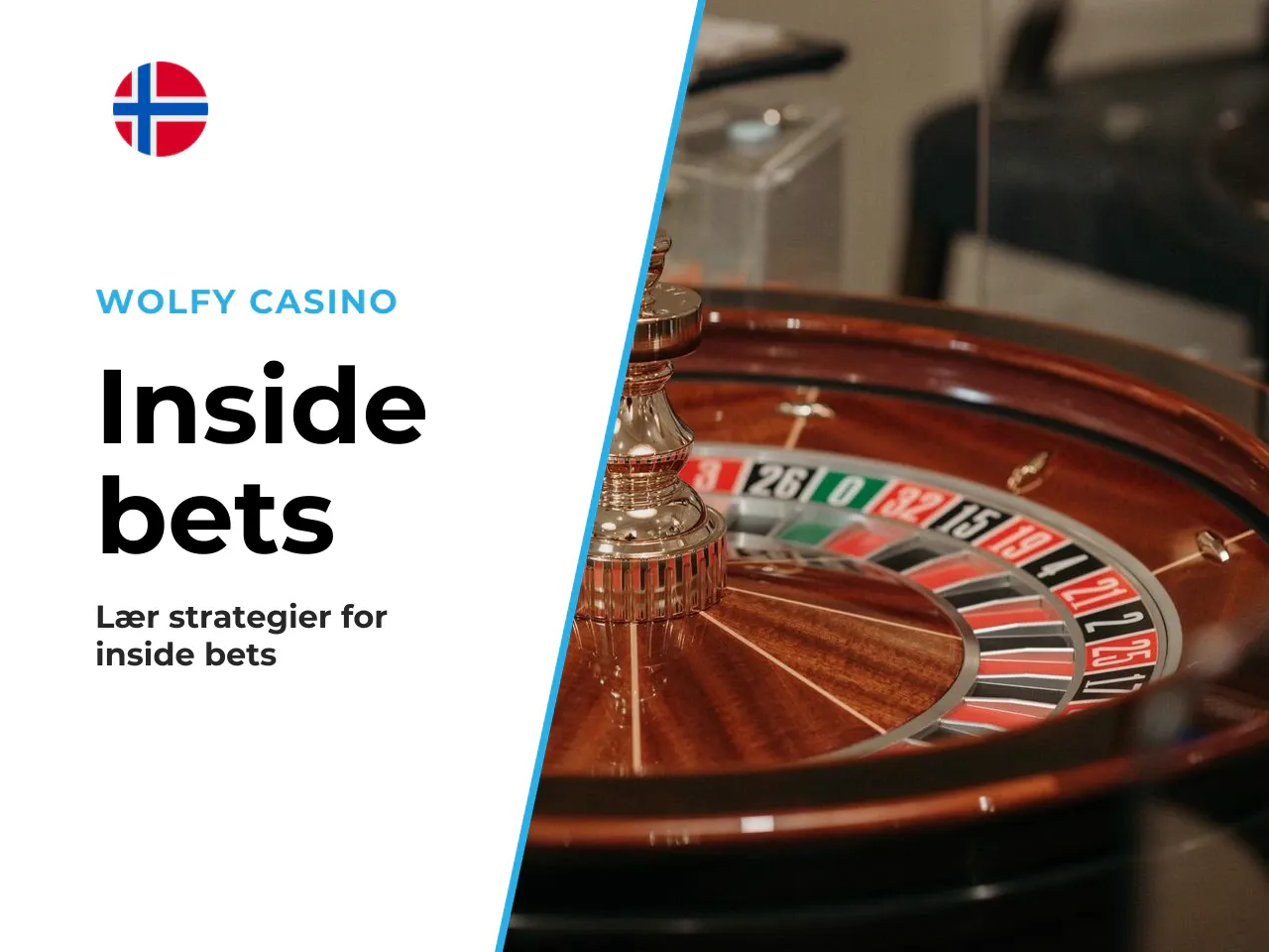 Inside bets på enkeltnumre og kombinasjoner