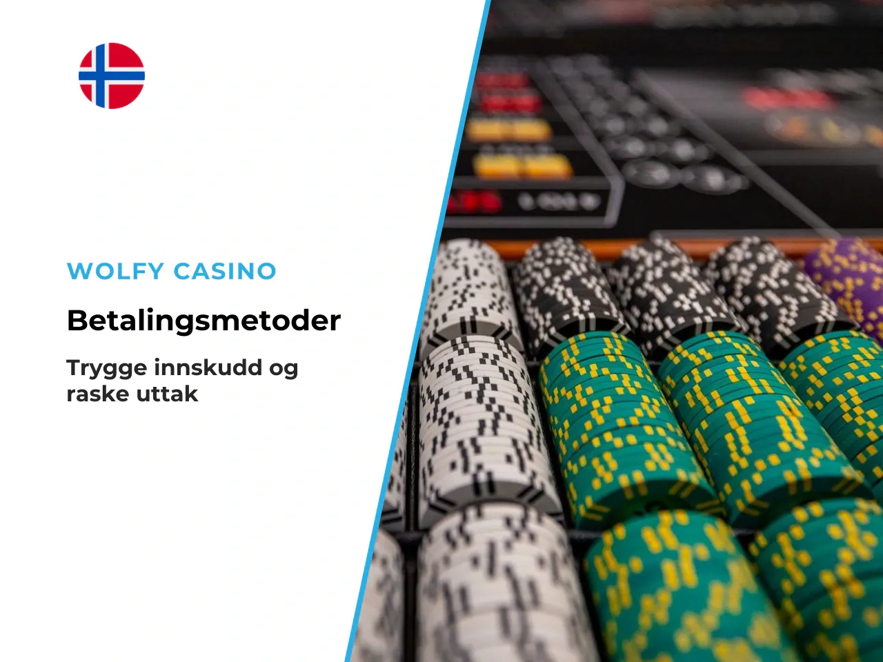 Hvilke betalingsmetoder norske spillere møter. Betalingsbildet