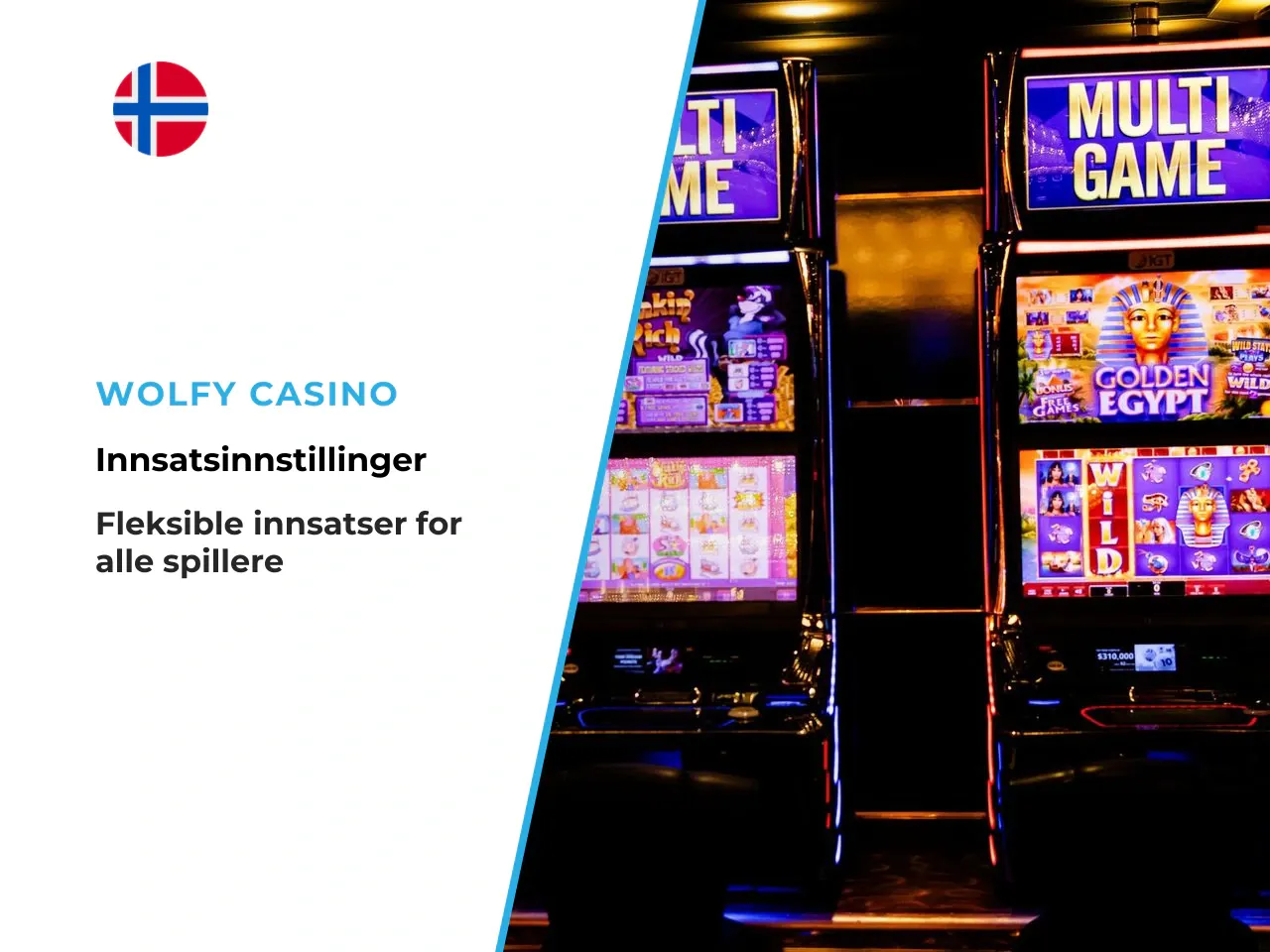 Valg av innsats fra minstesats til
