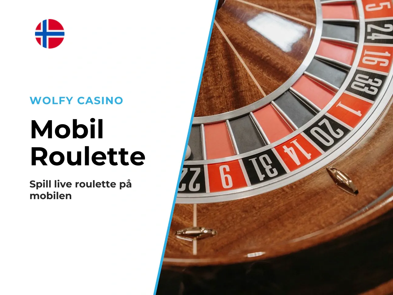 Slik spiller du live roulette på