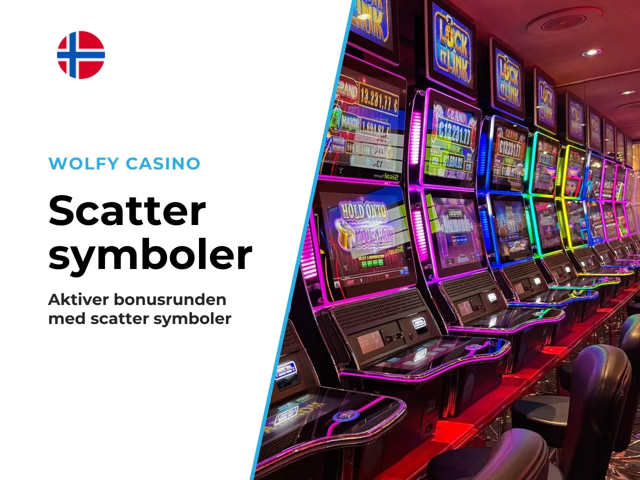 Scatter symbols og aktivering av bonusrunden