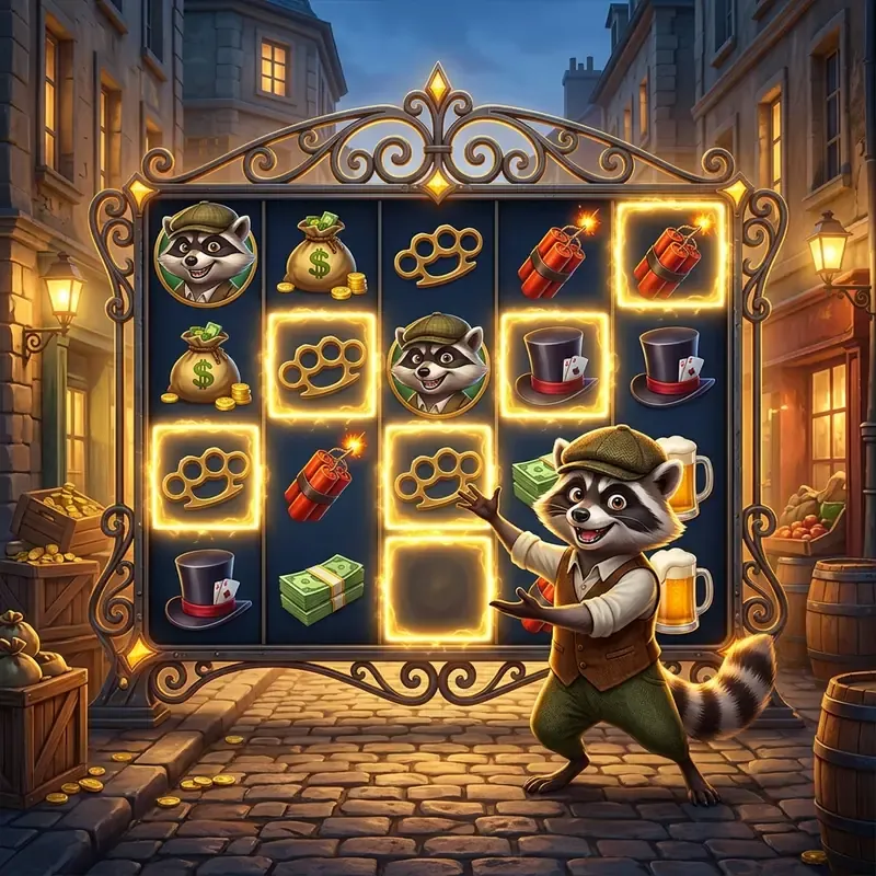 Le Bandit spilleautomat fra Hacksaw Gaming