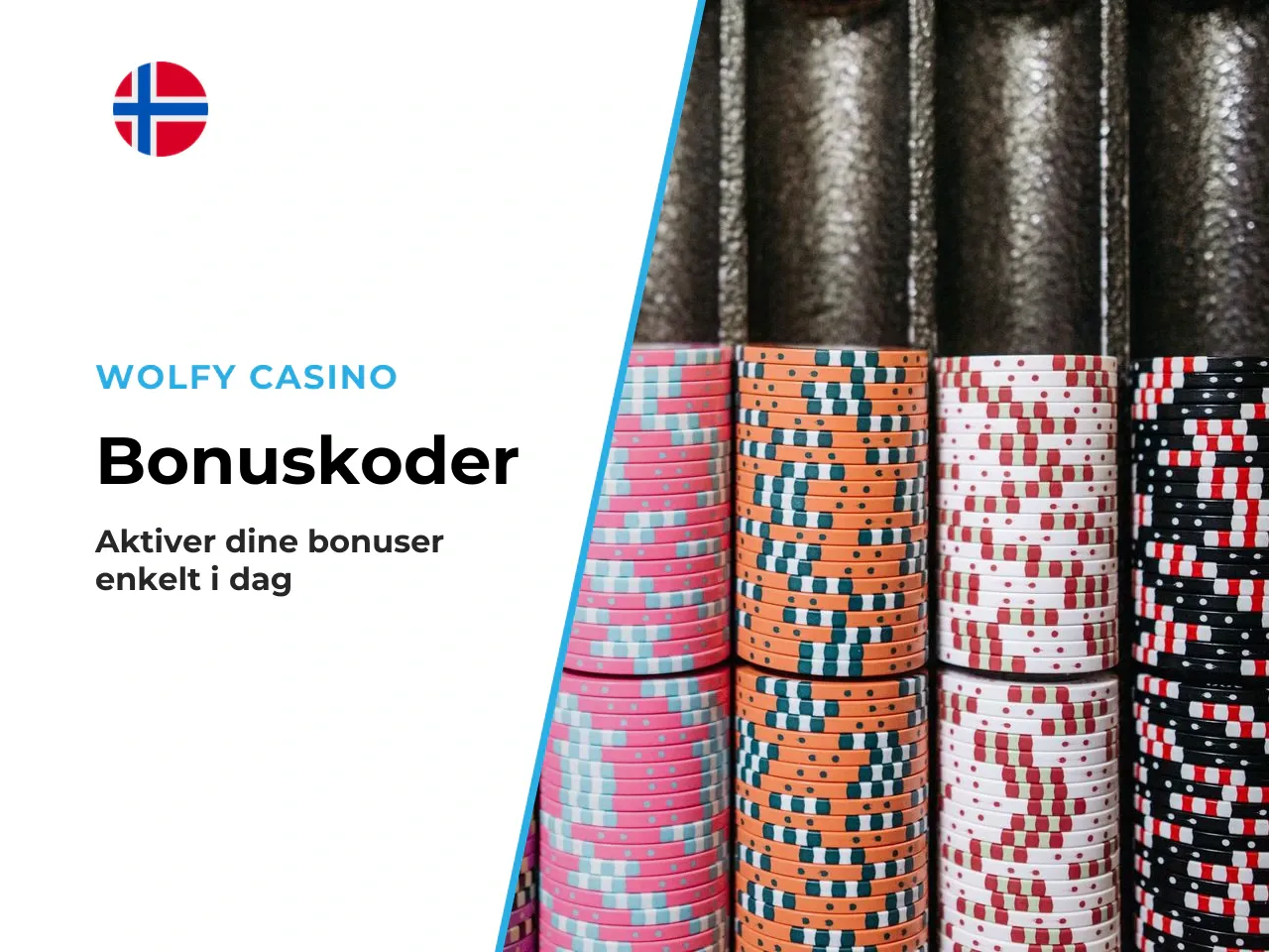 Når bonus code legges inn ved