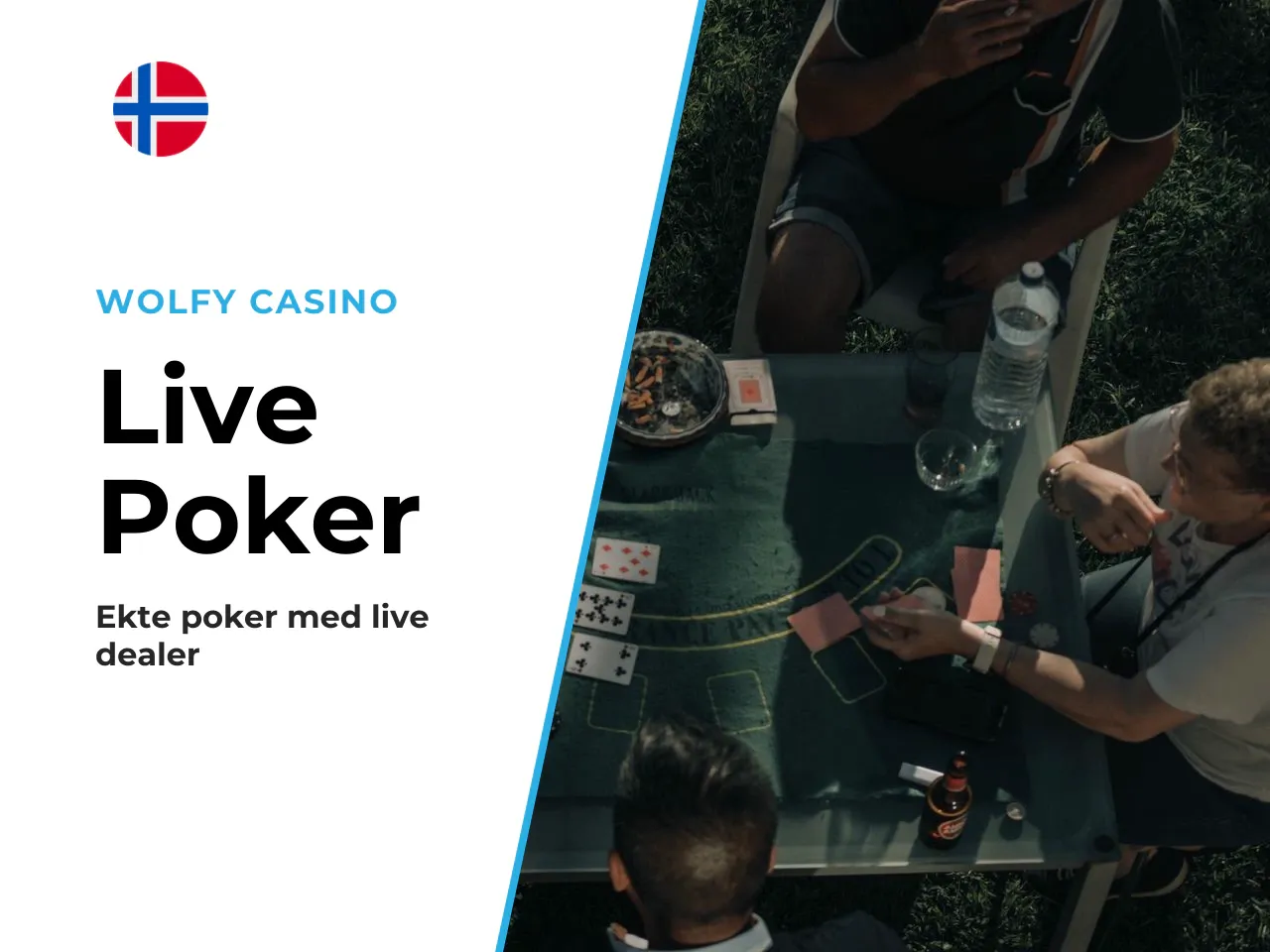 Live dealer poker spill med dealer