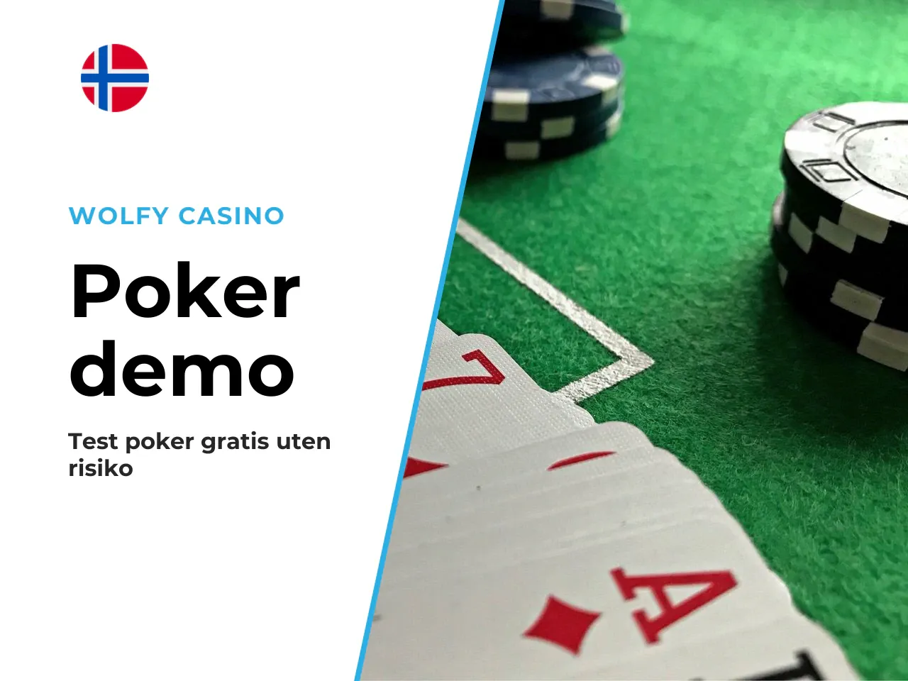Poker demo slik tester du spillet