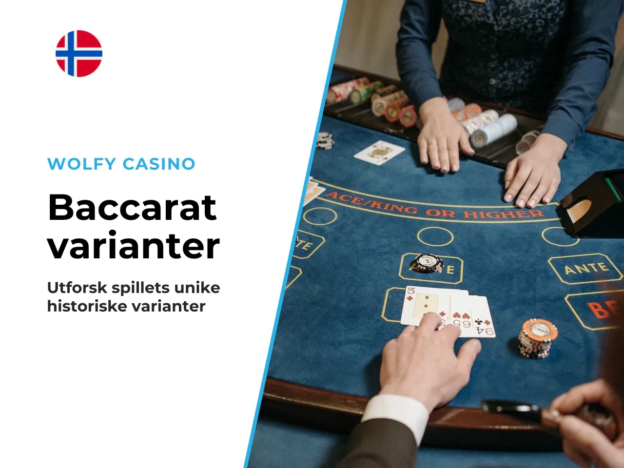 Klassiske og alternative baccarat-varianter. Ved siden
