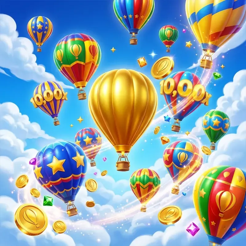 Balloon demo-spill, strategi og spill med