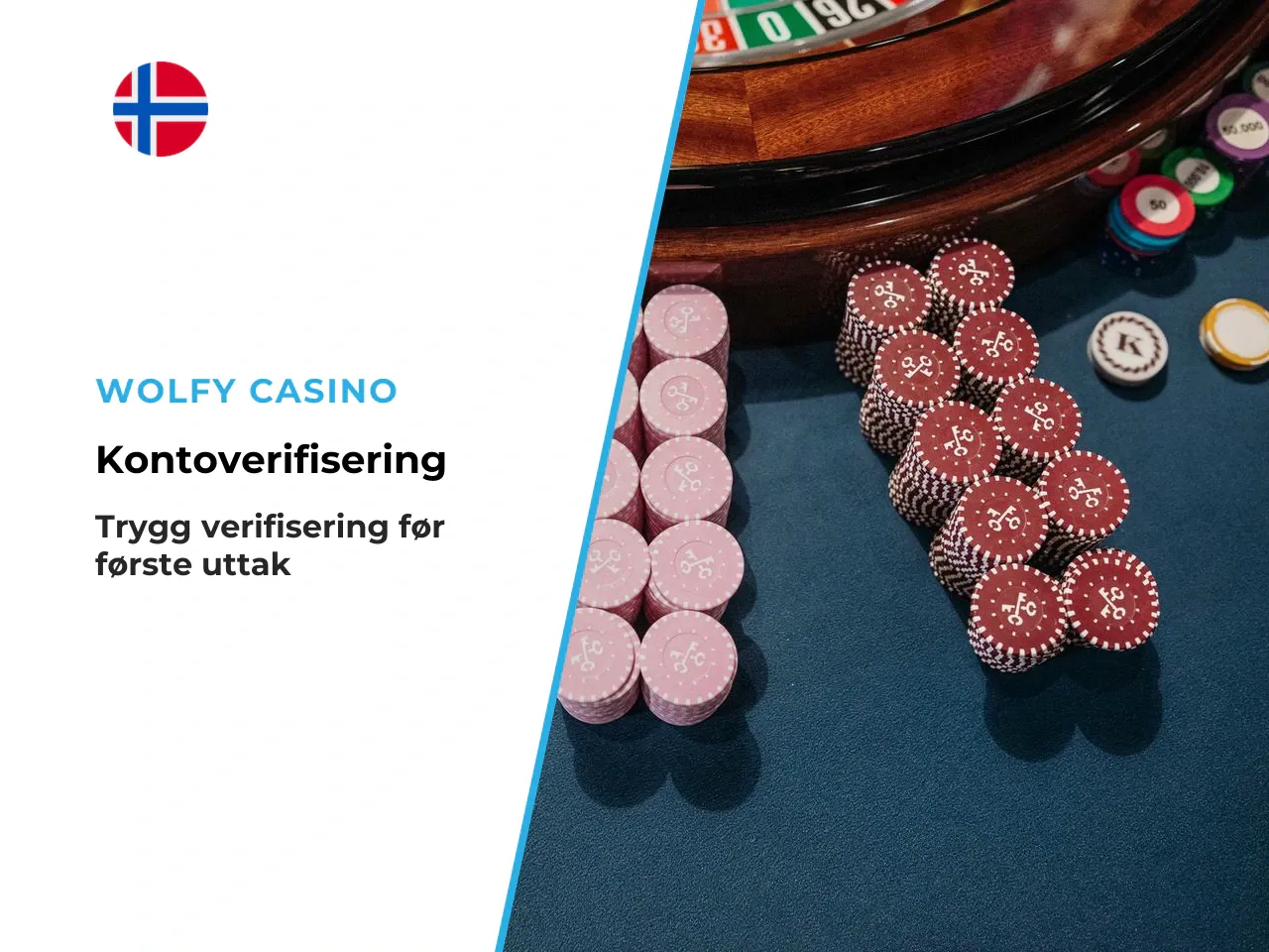 KYC og verifisering før første uttak