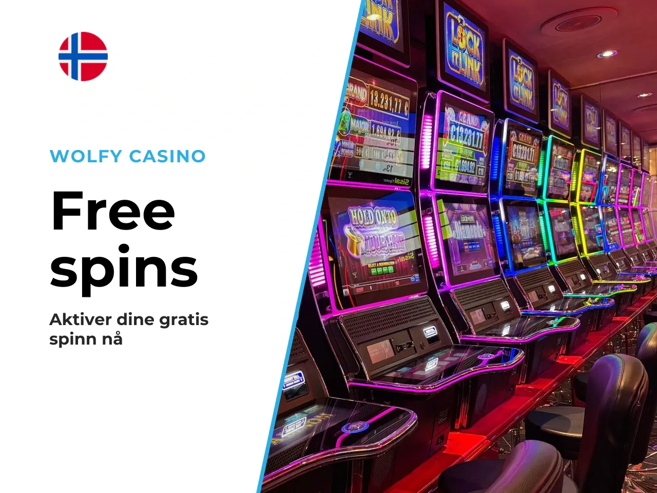 Slik aktiverer du free spins-funksjonen. For