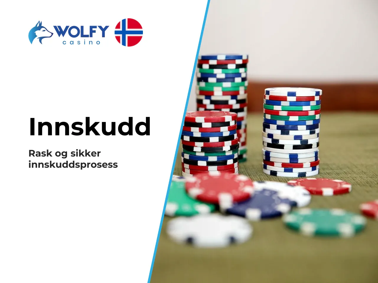 Deposit, payment method and bonus confirmation