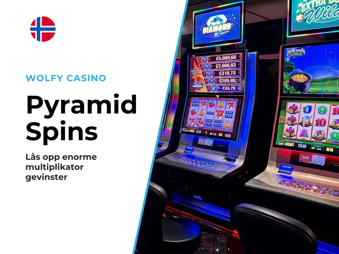 Denne oppbygningen med pyramid spins tillater