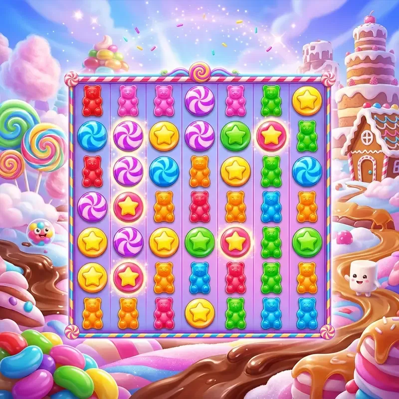Sugar Rush spilleautomat demo, bonus og