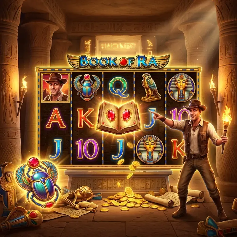 Book of Ra demo, regler, bonuser