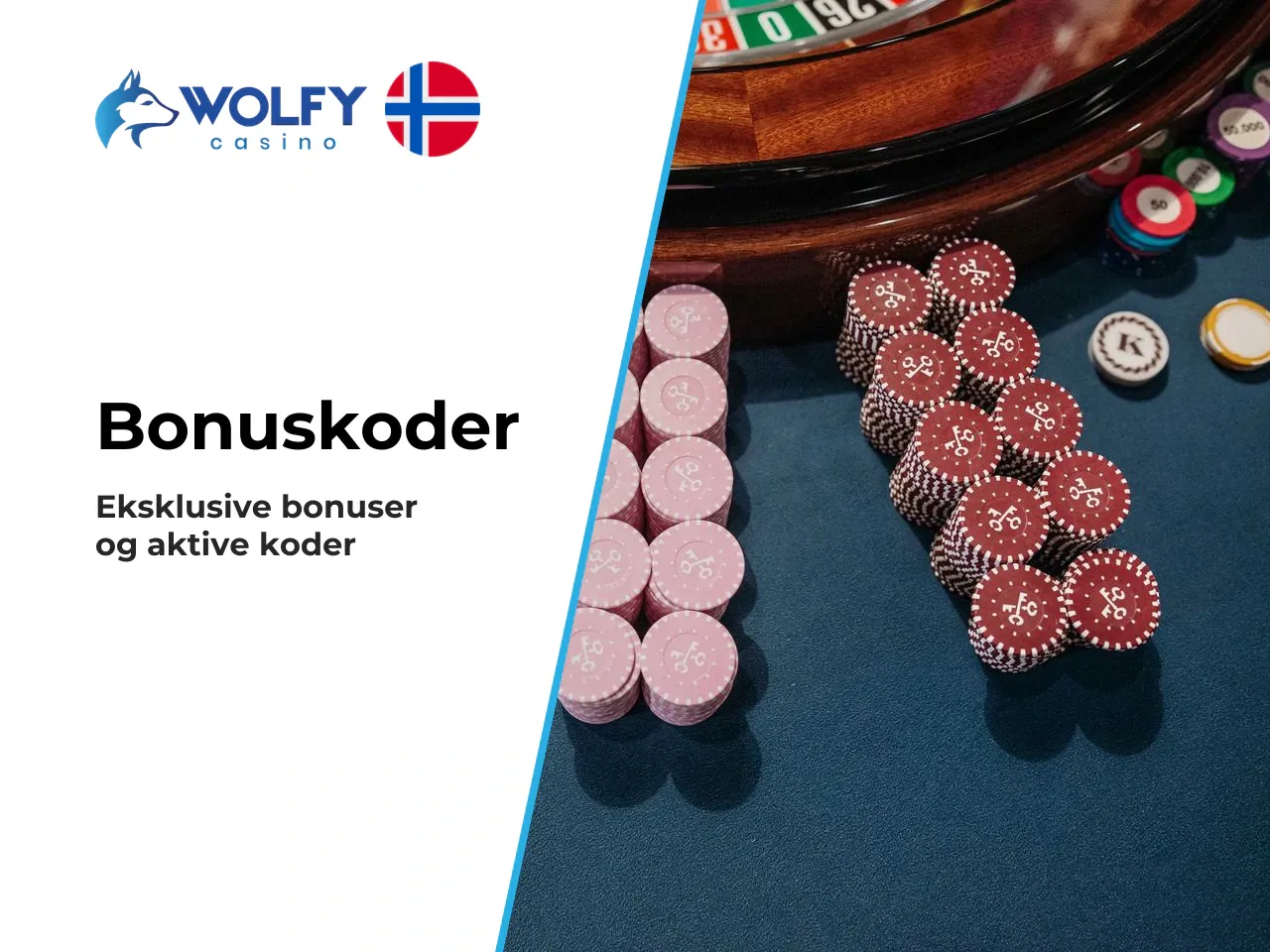 Oversikt over alternative og eksklusive bonuskoder