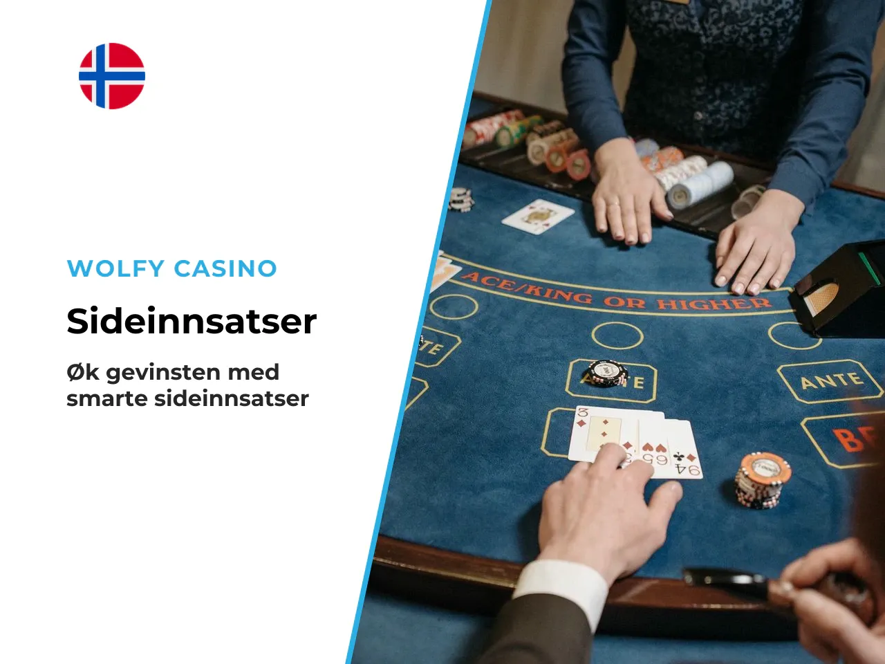 Side bets par og tilleggsutfall. Mange