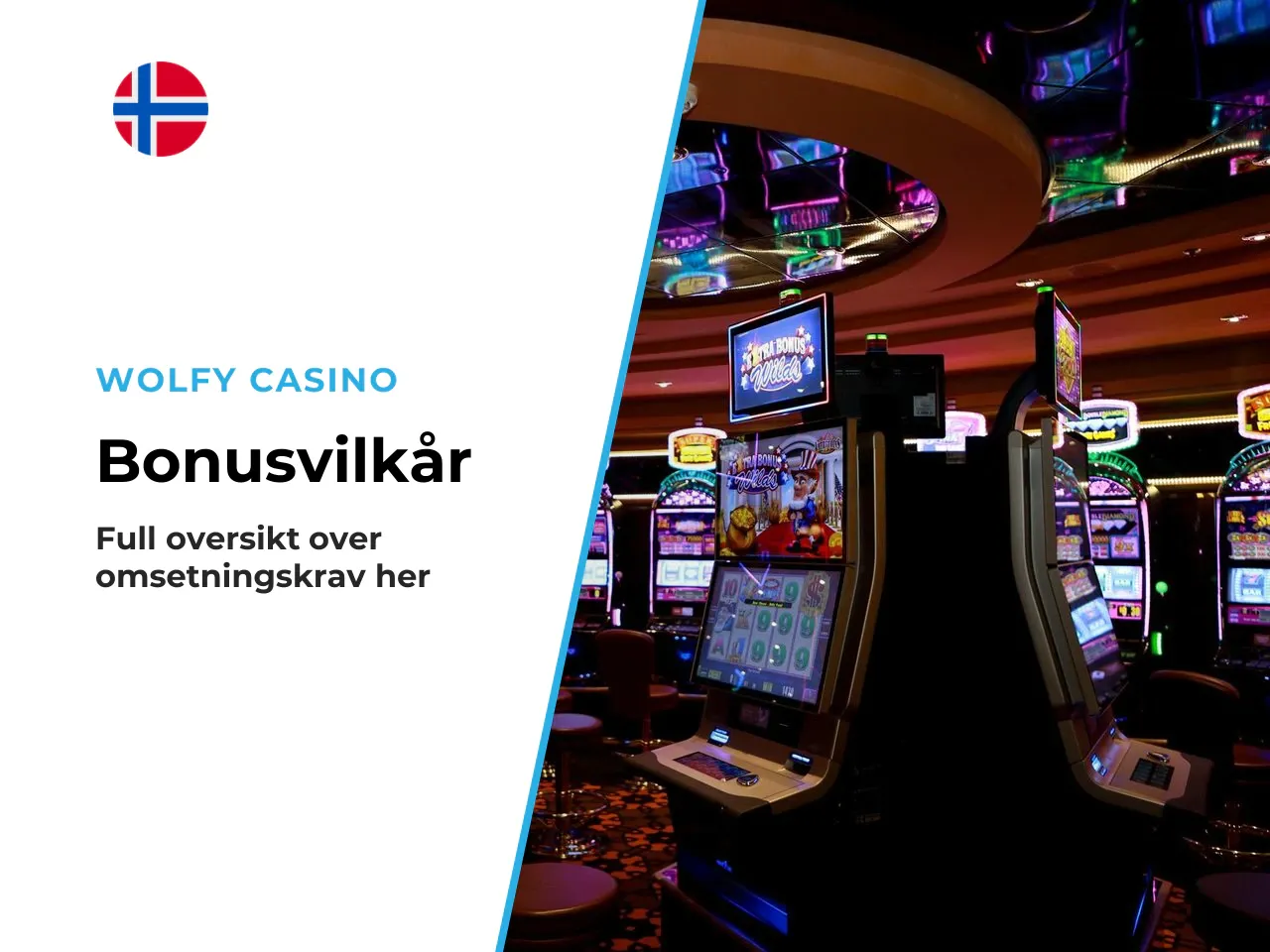 Bonusvilkår og omsetningskrav wagering . Big