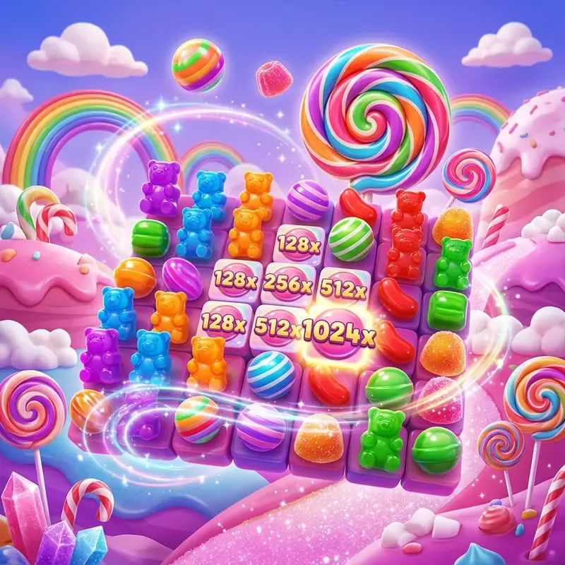 Sugar Rush 1000 - Pragmatic Play-spilleautomat