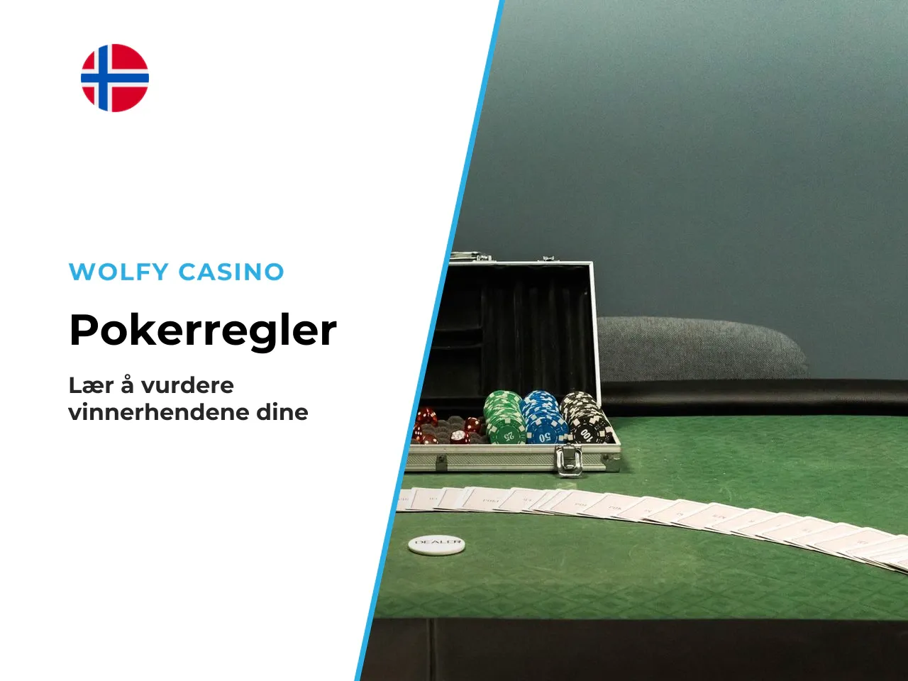 Poker hand slik bestemmes den beste