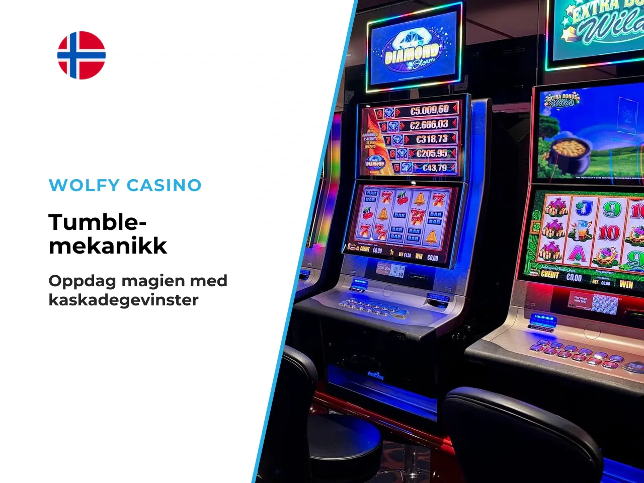 Tumble-funksjonen og gjentatte gevinster på enkeltspinn