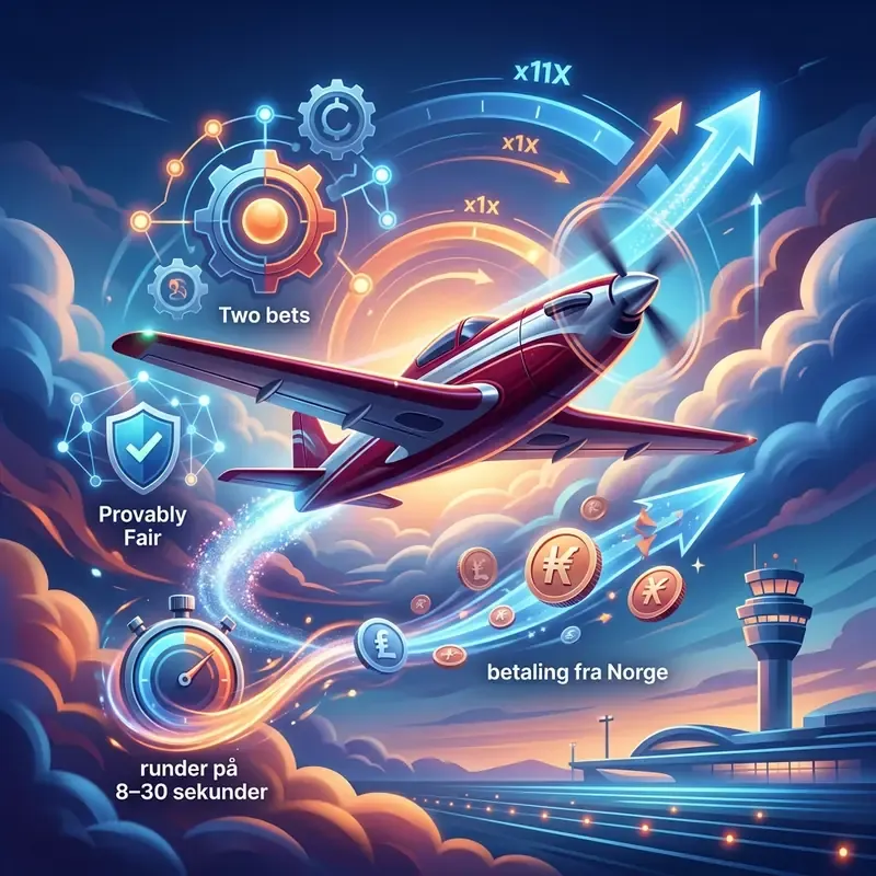 Aviator hvordan spille online i demomodus
