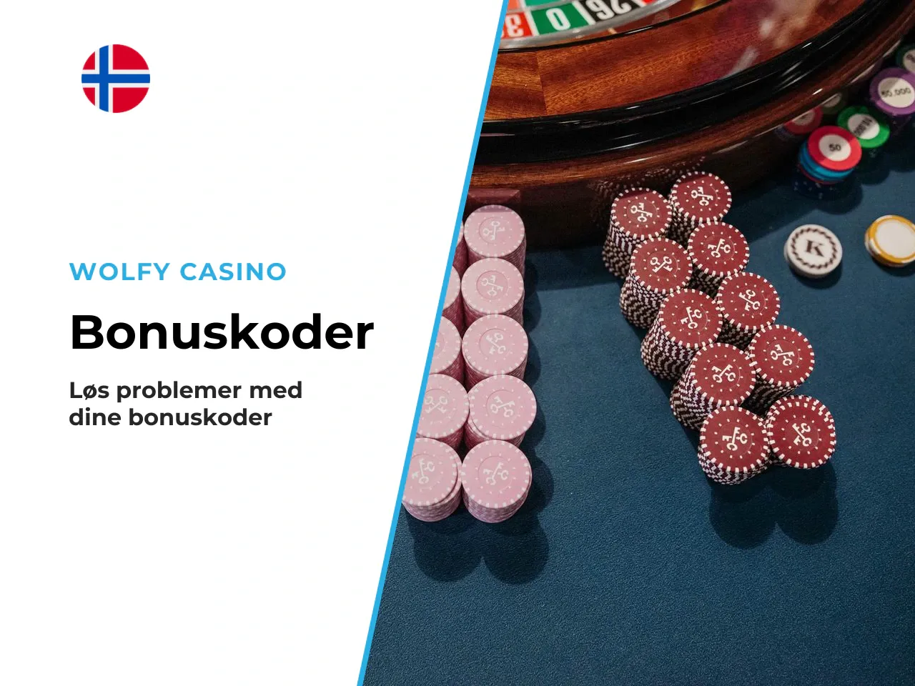 Hva gjør du hvis bonuskoden ikke