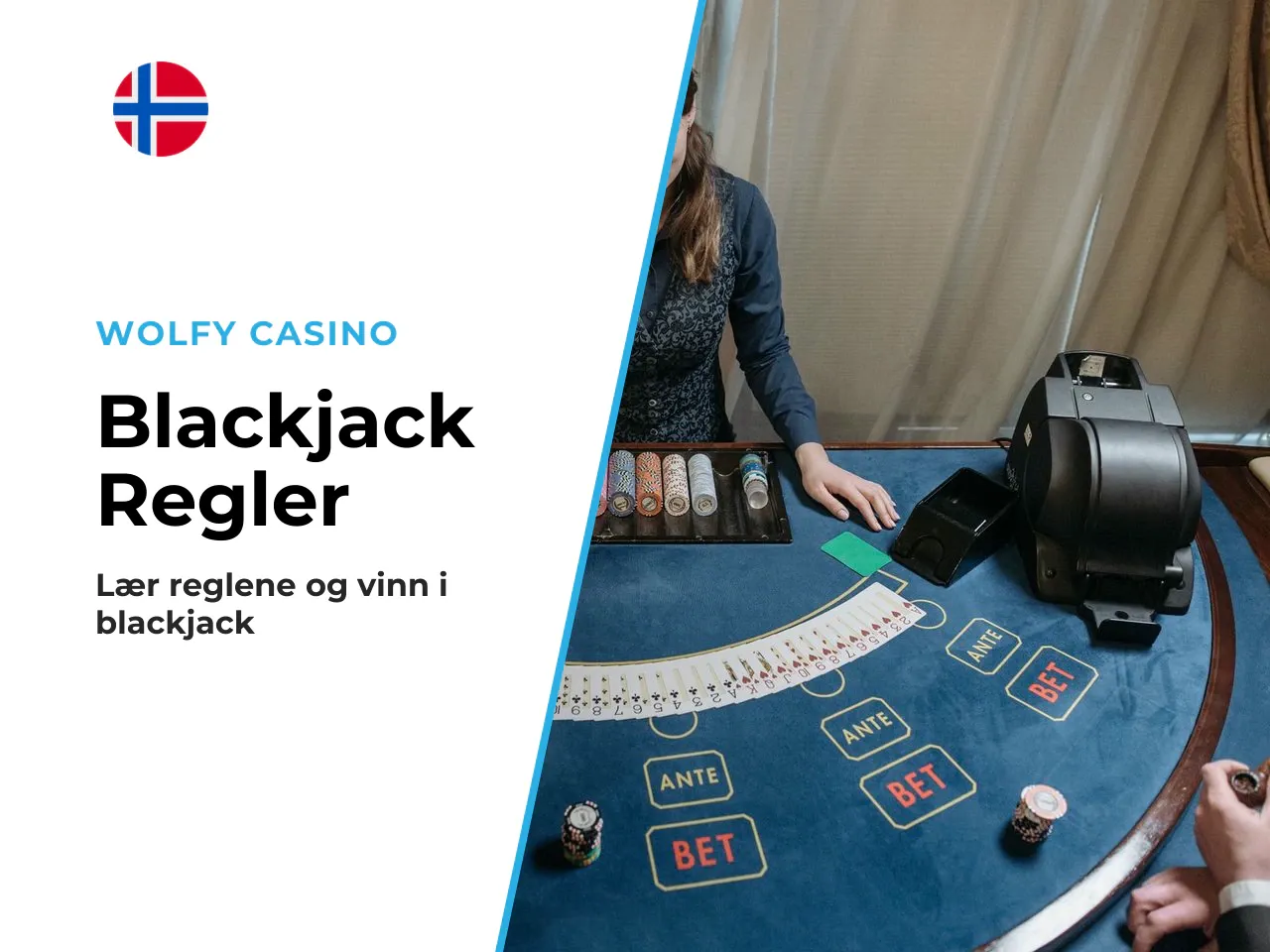 Målet i blackjack og verdien på
