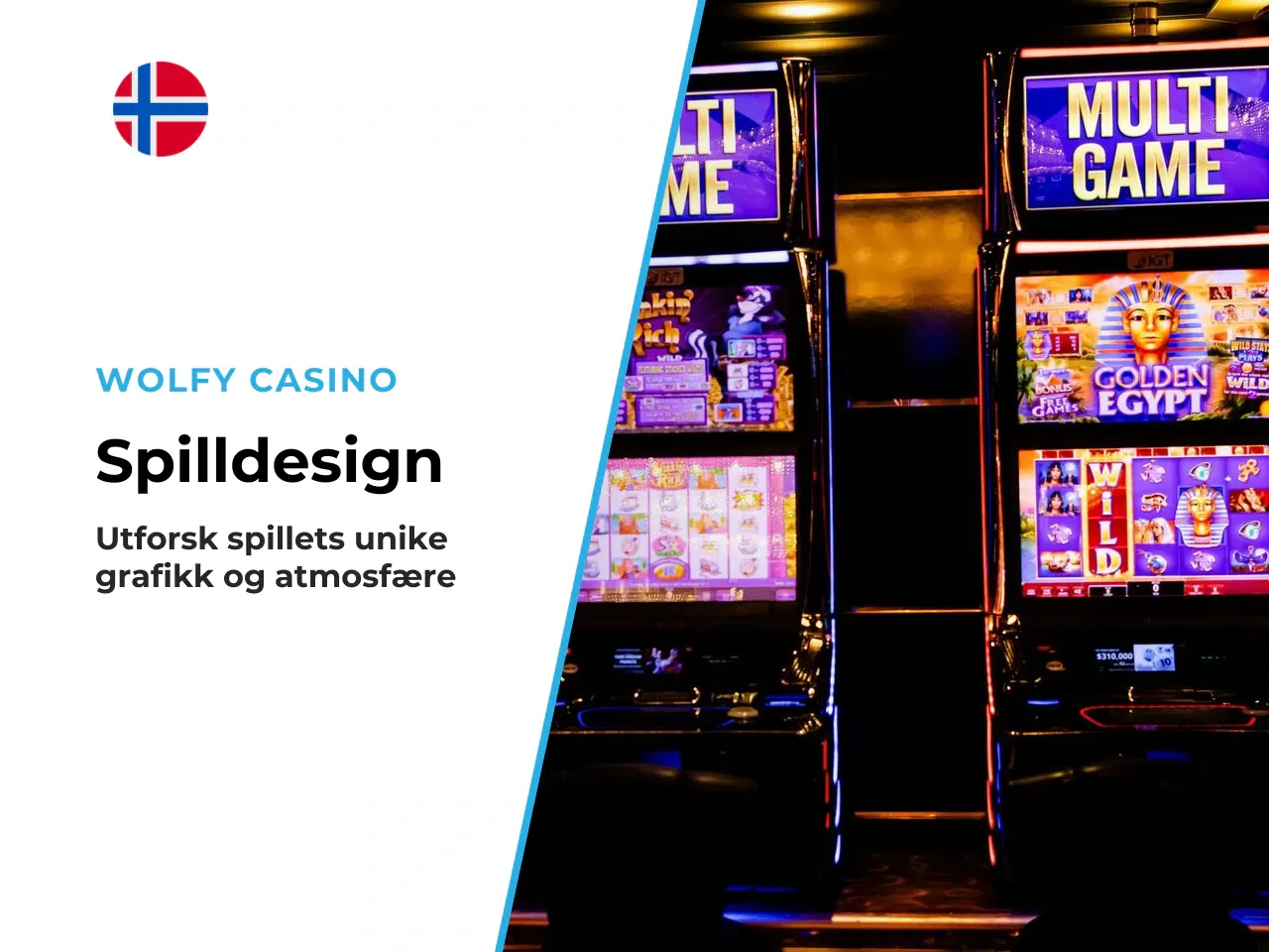 Visuell presentasjon og lydbilde. Spillet foregår