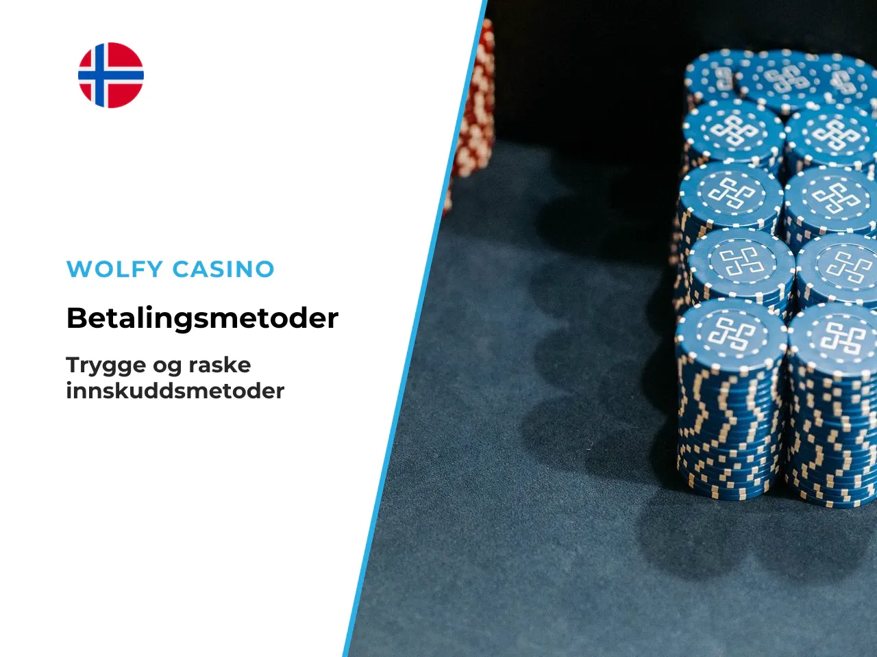 Betalingsmetoder for norske spillere. Betalingsdelen er