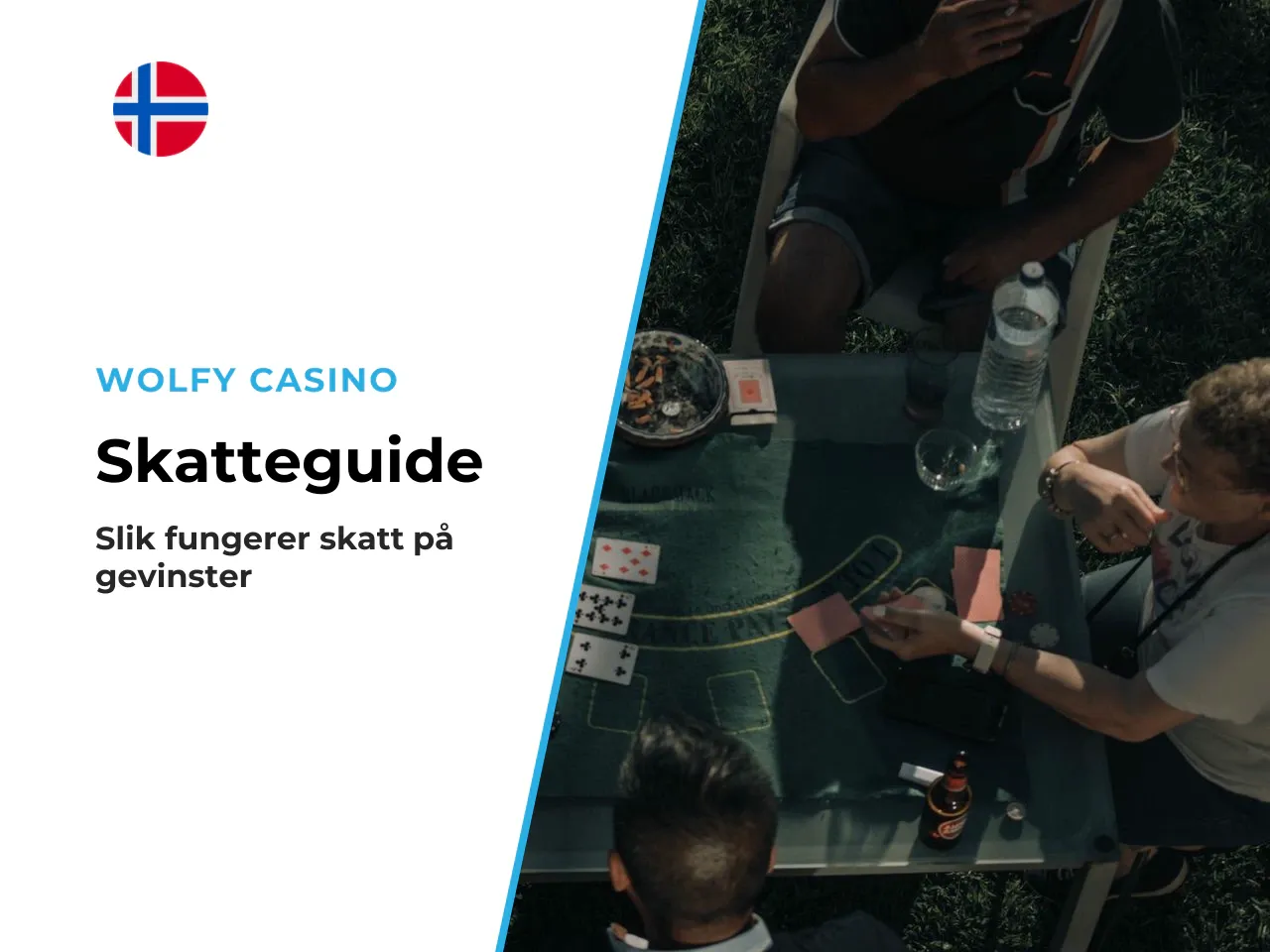 Skatt på baccarat-gevinster i Norge. Hovedregelen